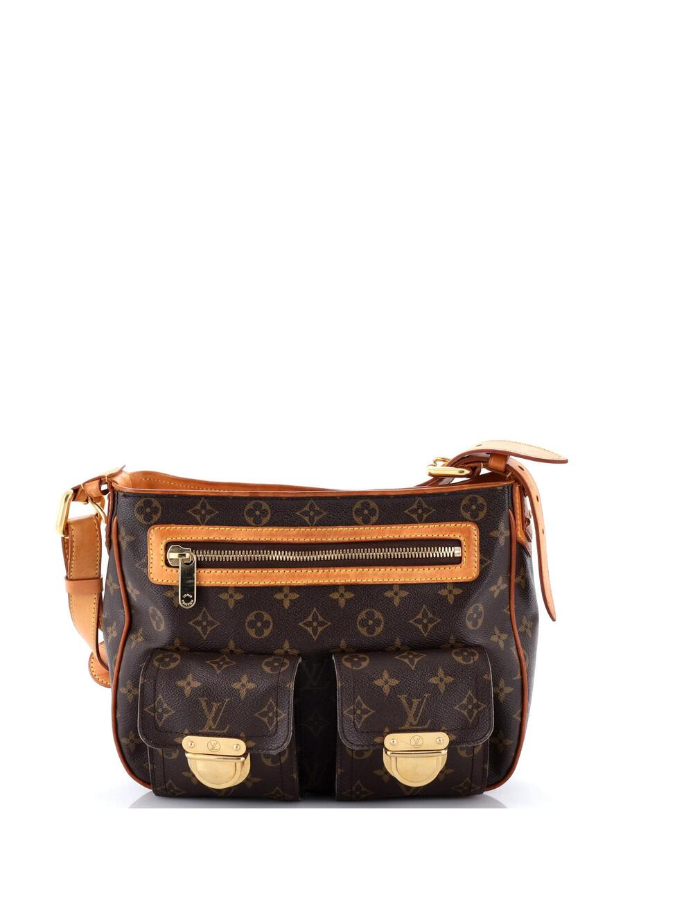 Louis Vuitton Hudson Handbag Canvas Gm #370267L11B